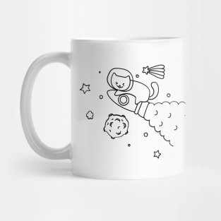 Rocket Cat Mug